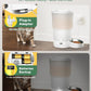 Gimars 5L/20 Cups Automatic Cat Feeder, Programmable 1-6 Meals Cat Food Dispenser with Stainless Steel Bowl, Easy Setup, Dual Power Supply,10s Meal Call Timed Pet Feeder for Cats and Small Dogs