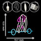 Gym Neon Sign For Home Gym Decor Gym Lighting for Man Cave Decor Gifts 15.7"×12.9"