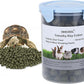 Timothy Hay Cubes 60 oz (6 * 10 oz) with Small Size - Timothy Grass Pellets for Tortoises Rabbits Guinea Pig Chinchilla