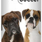 The Blissful Dog Boxer Duo Nose Butter for Dry, Cracked Skin, Lick-Safe Dog Nose Balm with Moisturizing Shea Butter, Almond, Olive, and Essential Oils, Pet Supplies, Uncented, 0.50 oz.