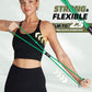 Resistance Band Figure 8 Exercise Cord, Fitness Resistance Bands with Handles, Exercise Tube Band for Arm and Shoulder Stretch