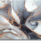 XXMWallArt FC3462 Framed Wall Art Gray and Gold Abstract Painting Background Abstract Canvas Wall Art Print Painting for Bedroom Living Room Office Wall Decor Home Decor