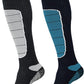 Hylaea Merino Wool Ski Socks, Cold Weather Socks for Snowboarding, Snow, Winter, Thermal Knee-high Warm Socks, Hunting