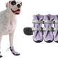 Spark Paws Dog Shoes, Waterproof Dog Boots for Medium to Large Dogs, Non Slip, Breathable Dog Booties and Paw Protectors - 4PCS Doggie Hiking Boots with Reflective Straps - Lilac, Size 6