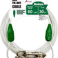 Petest 30ft Reflective Tie-Out Cable for Medium Dogs Up to 60 Pounds