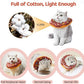 Amakunft Adjustable Cat Cone Collar Soft, Cat Recovery Collar, Cone for Cat After Surgery, Cat Neck Cone, Elizabethan Collar for Cat and Kitten (Donut S (Neck: 5"-10"))