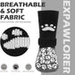 EXPAWLORER Anti Slip Dog Socks to Prevent Licking Paws, Shoes for Hot Pavement, Dog Booties for Small Medium Large Senior Dogs, Traction Control Boots & Paw Protectors for Hardwood Floors Black&Grey