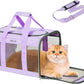BELLA & PAL Cat Carrier Travel Bag, Airline Approved Lightweight Cat Carrier, Soft Sided Pet Carrier for Puppy Dogs Up to 18lbs, Collapsible Kitten Bag with Removable Waterproof Mat, Ventilated Mesh
