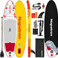 Napatron Family Inflatable Stand Up Paddle Board, Sup,Stable Wide Design,350LBS Capacity,Complete Paddle Board Package with Fast Action Pump,Leash,Ideal for Beginners/Youth & AllSkill Levels