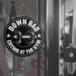 Gym Sign Decor, Home Gym Sign, Workout Room Fitness Room Decor Gym Sign Decoration, Gym Gift for Trainer Exercise Lover, Down Bad Crying at The Gym