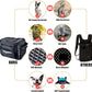 Motorcycle Dog Carrier, Portable Pet Carrier Pet Travel Bag Cat Carrier Bag for Harley Street Glide Road King Touring Trike Can Am with Luggage Rack Passenger Seat Load Capacity 20lb (Black)