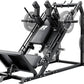 RitFit Gazelle Pro 3 in 1 Leg Press and Hack Squat Machine - High-Tensile Steel Leg Press Machine, 2000 lbs Capacity, Adjustable Angles, Hack Squat Machine with Weight Storage