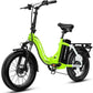 DriftGod Folding Electric Bike for Adults – 1000W Motor, 20"x3" Fat Tire, 48V Removable Battery, All-Terrain E-Bike with 7-Speed, Front Suspension – Powerful Foldable Ebike for Commuter
