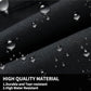 Coverado Front Seat Covers, Waterproof Canvas Seat Protector for Car Seat Cushions for Kids & Dogs, Compatible with 2015-2025 Ford F150 & 2017-2025 Ford F250 F350 F450(Black, 2PCS)