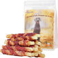 Triple Flavor Dog Treats, Chicken Duck Wrapped Cod Sticks, Rawhide-Free Grain-Free Soft Chewy Treats Natural Ingredients, Training Snacks for Small Medium Large Dogs, 15-17 Counts, 10.6 oz