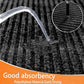 Door Floor Mat Commercial Grade Large Size 4' x 6'Heavy Duty Tough Entry Collection Slip Skid Entrance Mat with Rubber Backing Low Profile and Easy to Clean Indoor Outdoor Rug
