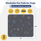 LOOBANI Pee Pads for Dogs Washable: Reusable Dog Pee Pads for Medium Pet, 2 Pack Waterproof Puppy Whelping Pads 36" x 41", Non-Slip Potty Training Mat for Dog Playpen, Floor, Cage, Sofa, Crate, Grey