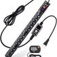 Aquarium Heater Submersible Fish Tank 300W& Turtle Tank Heater with External Adjustment Controller, Included Thermometer, LED Display, Overheat Protection, Detachable Cover, for Saltwater&Freshwater