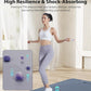 KEEP Yoga Mat, 32" Extra Wide Exercise Mat with Strap for Men and Women, 7mm Thick Double-Sided Non-Slip Eco-friendly Yoga Mat for Pilates, Workout and Fitness