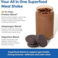 310 Nutrition All-In-One Meal Replacement Shake Powder - Plant-Based Protein Smoothie Blend w/High Fiber, Probiotics & Adaptogens - Low Carb, Vegan, Keto & Paleo Friendly - Cookies N Cream - 14 Srv