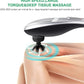 MEGAWISE Handheld Back Massager | Deep Tissue Percussion Massage for Back, Neck, Shoulders, Waist and Legs (Silver Grey) with 6ft Power Cord, Ergonomic Handle