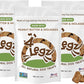 Organic Peanut Butter & Molasses Dog Treats – Healthy, Crunchy, Vegan Biscuits with Whole & Real Ingredients – All Natural & USA‐Baked, 8 Ounce (Pack of 3)