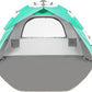 Beach Tent Pop Up Beach Sun Shade Tent with UPF 50+ UV Protection, Removable Floor Zippered Privacy & Ventilation Sun Shelter Family 3 to 4 Person