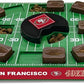 Pets First NFL SAN Francisco 49ERS Puzzle, Interactive Dog Treat Puzzle Toy