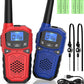 Walkie Talkies for Adults- WokTok Long Range Two Way Radio for Camping Hiking Hand Held Hiking Accessories Camping Gear Xmas Birthday Gift for Kids,SOS Siren,NOAA Weather Alert,2 Radios