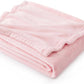Bedsure Pink Fleece Throw Blanket for Couch - 300GSM Cozy Soft Blankets for Women, Cute Small Fleece Throws for Girls, Pink Home Decor Gifts, 50x60 Inches