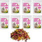 Pampered Chicken Mama Best Eggs Ever! Nesting Herbs for Chickens (8 Pounds Total) for Chicken Nesting Boxes Calcium Supplement for Chickens | Chicken Feed Supplies, Hen Treats for Coops (8 Bags)