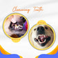 Durable Interactive Dog Toys for Aggressive Chewers,Puppy Teething Toys,Floating Fetch Balls,Bouncing Chew Balls,Tennis Balls for Dogs (2 Balls)