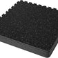 VEVOR 6PCS 0.56 inch Thick Gym Floor Mats, 25" x 25" EVA Foam & Rubber Top Interlocking Workout Floor Mats with 24 sq.ft Coverage, Waterproof Exercise Puzzle Flooring for Gym, Home, Garage, Basement