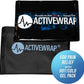 Ice Pack for Injuries Reusable, Hot Cold Packs for Pain Relief, First Aid & Injury Recovery. Individual Pack Cover Included for use in ActiveWrap Hip, Knee or Back Ice Wraps Lg, 10 x 10 inches