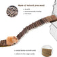 Hamiledyi Hamster Suspension Bridge Rat Long Bendy Bridge Wooden Climbing Ladder Cage Accessories for Syrian Hamster Gerbil Mouse Rat(21.6x2.7 inch(L*W))