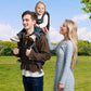 WIPHA Hiking Backpack Carrier, Lightweight Toddler Shoulder Carrier with Sun Shade, Saddle Toddler Backpack for Kids 6 Months to 4 Years Old