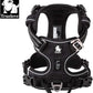 TRUE LOVE Dog Harness No Pull Nylon Reflective Pet Harness Adjustable Comfortable Control Step-in Brilliant Colors Truelove TLH56512 XL Black