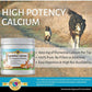 Calcium for Dogs and Cats - Fine Eggshell Powder - Strong Hip & Joint Supplement for Dogs and Cats- Dietary Supplement - No Additives - Pet's Friend Eggshellent Calcium 16oz