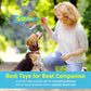 Prime Pets Mini Tennis Balls for Dogs, 2 Inch Squeaky Dog Toys, Interactive Dog Toy Balls for Indoor Outdoor, Squeaky Toys for Small & Medium Dogs