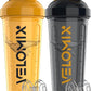 '-2 Pack- 28 oz Protein Shaker Bottles for Protein Mixes - 2x Wire Whisk | Leak Proof Shaker Cups for Protein Shakes | Protein Shaker Bottle Pack (Golden Stone)