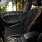 Active Pets Dog Car Seat Cover, Waterproof Front Seat Protector for SUV Truck Sedan, Pet Safety Travel Comfort System with Universal Fit, Orange