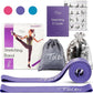 Premium Stretch Bands for Dancers - Flexibility & Ballet Stretching Band, Dance Equipment for Splits & Strength, Ideal Gifts for Ballet, Gymnastics, Cheerleading, Yoga and Pilates Training Stuff