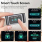 PAXA Wireless Earbuds with Touch Screen Headphones Bluetooth 5.4 Ear Bud IPX4 Light Weight in Ear Earbuds Comfortable Fit Deep Bass Stereo 5 EQ Modes ENC Clear Call for Android/iOS(Black)