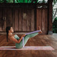yogadesignlab YOGA DESIGN LAB | The Yoga Strap | Luxurious, Extra Long, Super Soft, Eco Printed | Studio Quality, Adjustable | Safely Stretch Further and Hold Longer | 8 ft Long