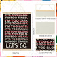 Gym Motivational Posters College Dorm Posters Gifts for Guys Friends Nobody Cares Lets Go Gym Flag Wall Art Decor Sign for Home Gym Bedroom Office