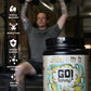 Earth Fed Muscle Go! Bananas Irish Grass‑Fed Whey Protein Isolate – All Natural Banana Flavor, Zero Added Sugar, Soy‑Free, Gluten‑Free (2lb, 27 Servings, Banana)