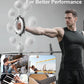 Arm Workout for Men and Women, 360° Hand-Crank Forearm Trainer, Chest Trainer,Shoulders and Arm Muscle Training Fitness Equipment, Home Workout Equipment and Gym Workouts