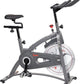 Sunny Health & Fitness Indoor Cycling Exercise Bike w/Pulse Sensors & 4-Way Adjustable Seat, Stationary Home Cardio Training Machine w/Micro-Adjustable Magnetic Resistance for Intensive Cardio Session