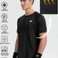Moisture Wicking Quick Dry Soft Pickleball Workout Hiking Camping Running Shirts for Men Outdoor Sports