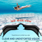 Swim Goggles, Polarized Adult Swimming Goggles Bungee Strap No Hair Pulling Anti-fog Pool Goggles for Men Women